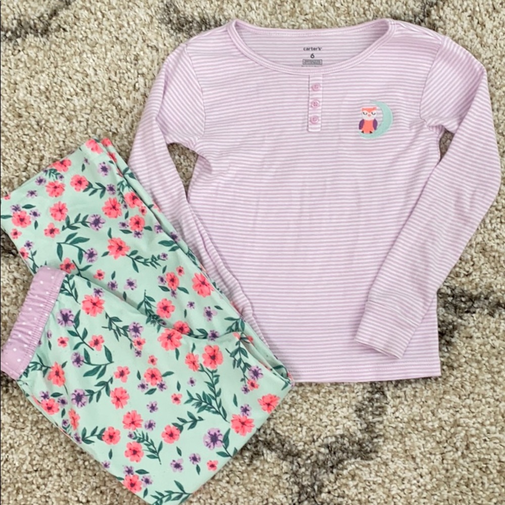 Carter’s Pajamas - Size 6
